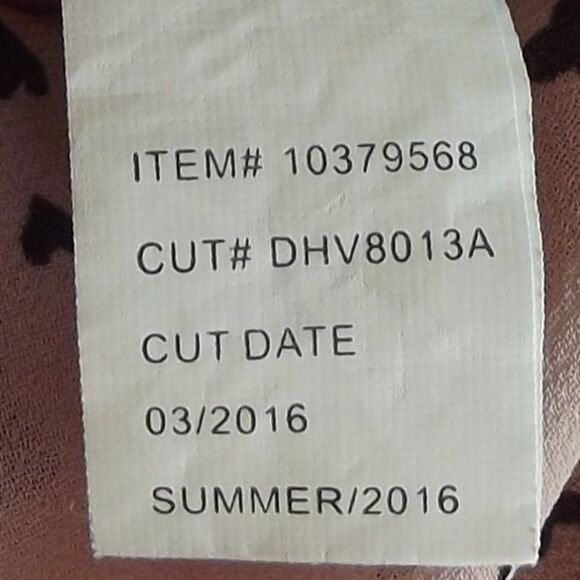 TORRID Shirt-Dress, 2/2X, Pink, Black Hearts, 3/4 Tab Sleeve, Semi-sheer, V-neck - Picture 13 of 14